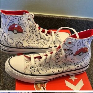Converse Pokémon high tops 6.5